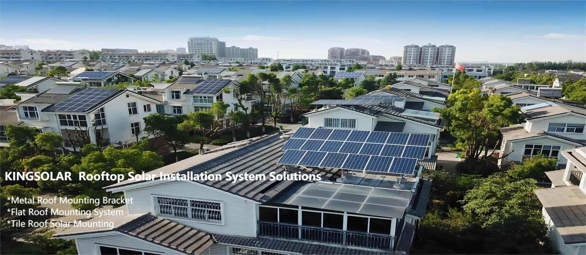 Solar Panel Roof Mounting System