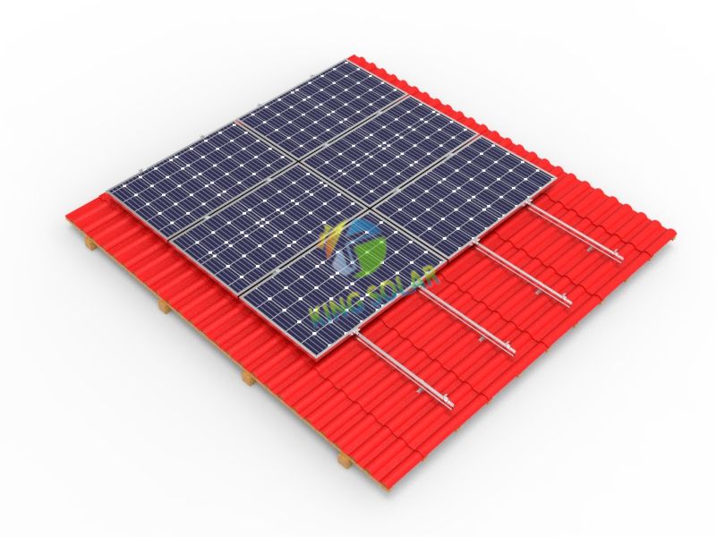 tile roof solar mounting system