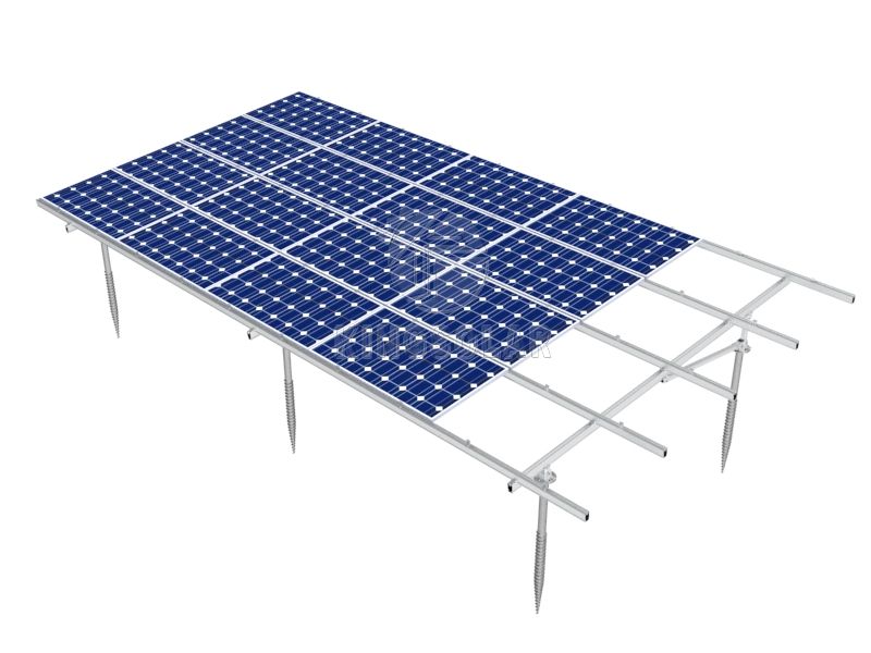 Aluminum Solar Ground Mounting Systems