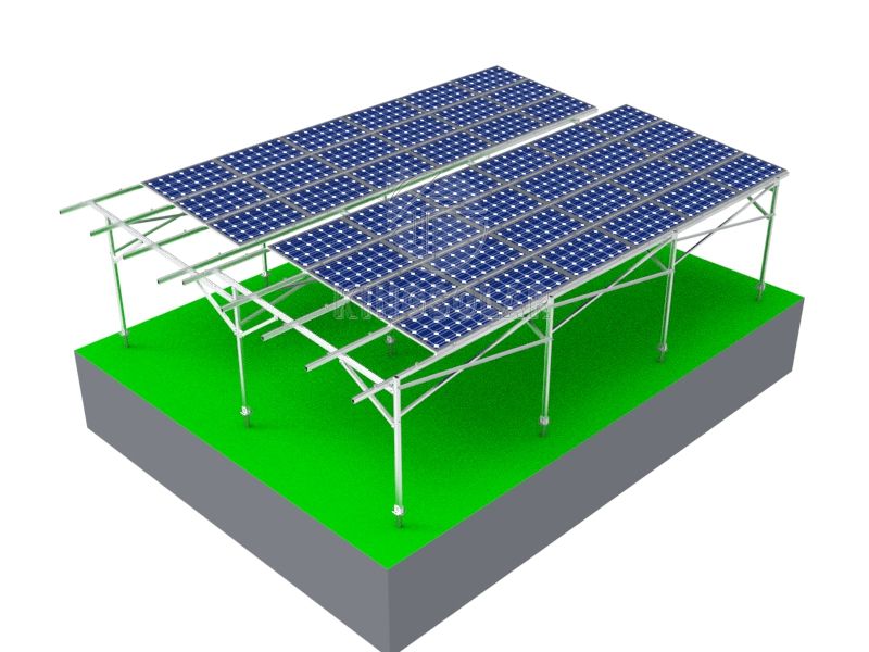 Aluminum Agricultural Farm Solar Mounting System