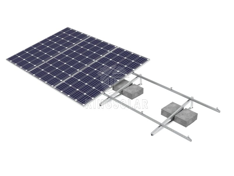 Flat Roof Ballast Solar Mounting System