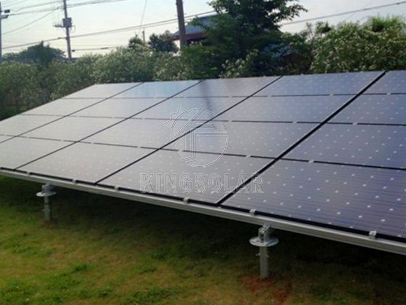 650kw  - Aluminum Solar Ground Mounting Systems-Type A